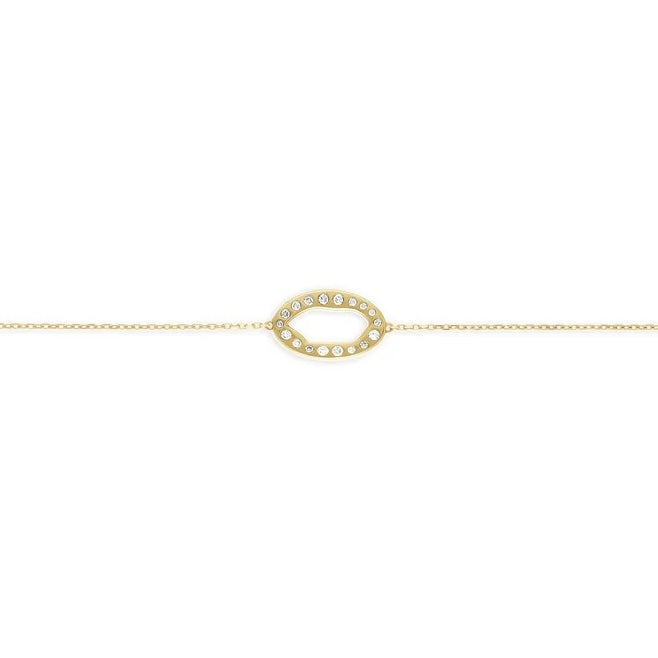 diamonds frame bracelet
