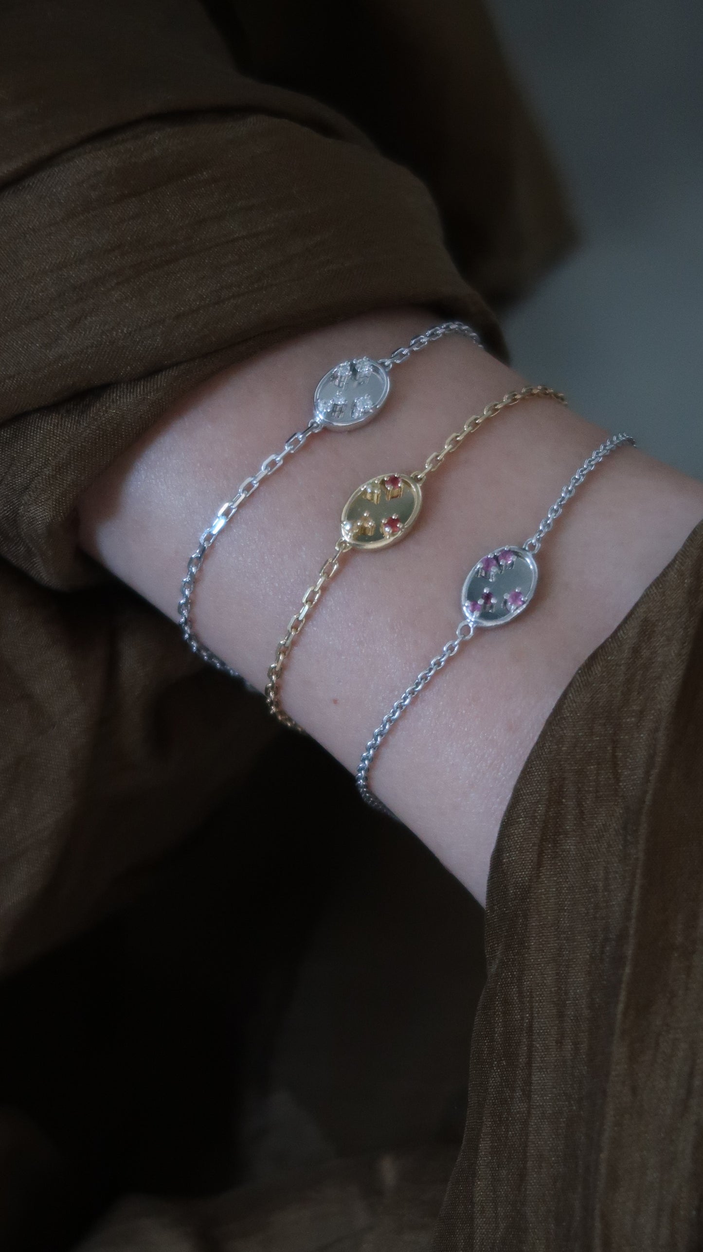 bracelet saphirs