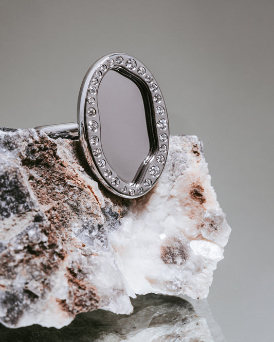 Miroir Ring Diamonds